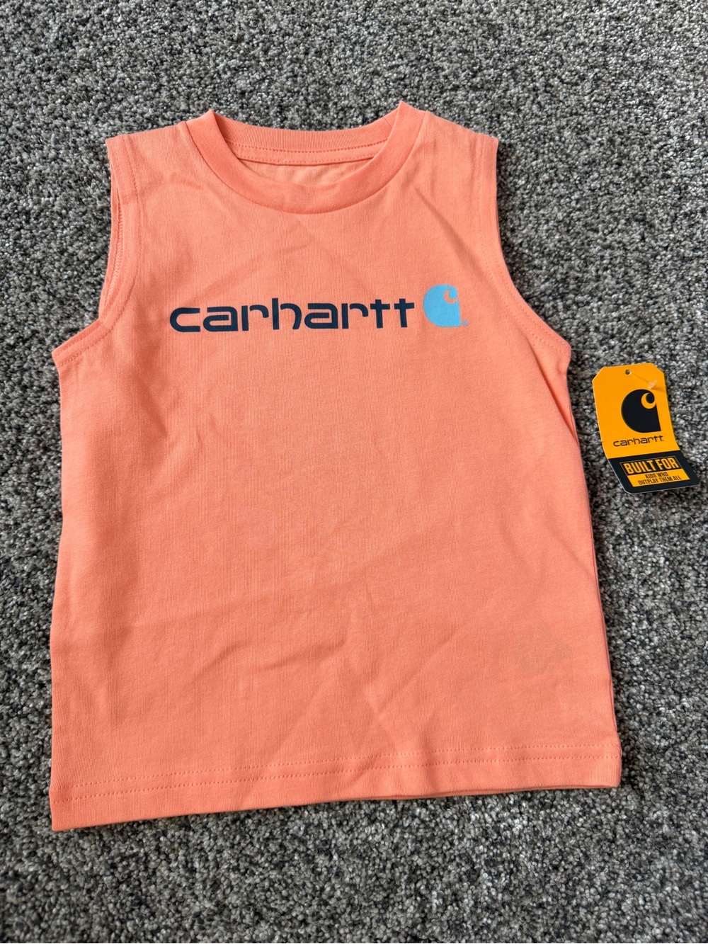 Carhartt Fish Tank Top
Size 2T
Brand new with tags
#carhartt #kids